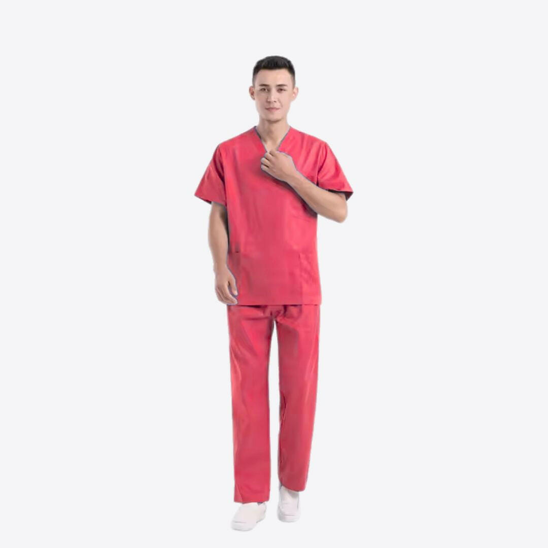 Medvance Classic Scrub Suit, Pink - Image 9