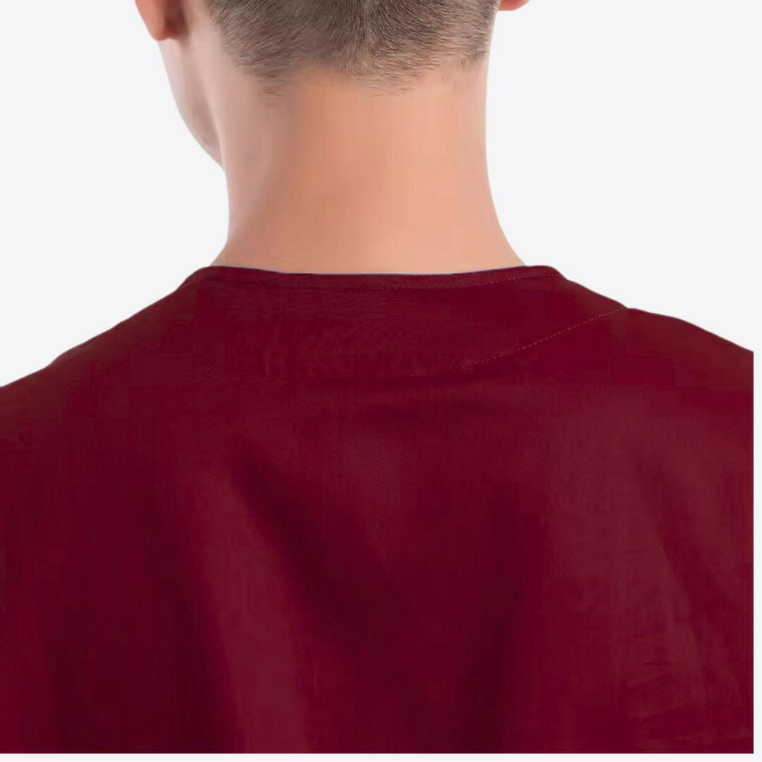 Medvance Classic Scrub Suit, Maroon - Image 7