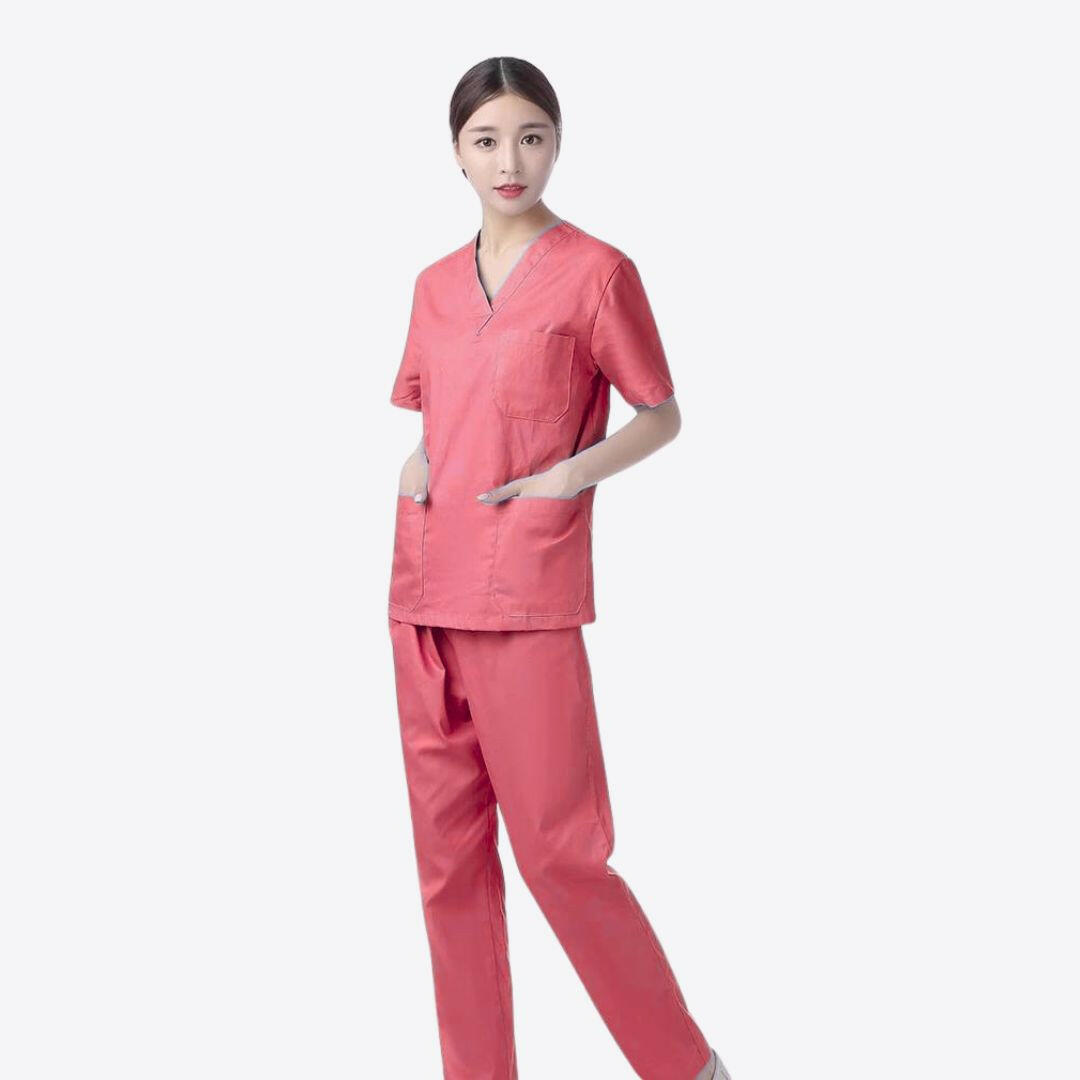 Medvance Classic Scrub Suit, Pink - Image 10